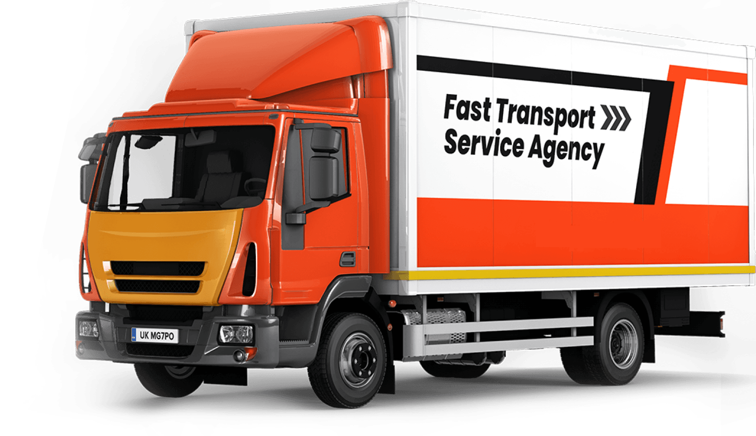 Picture of a Shipment truck 